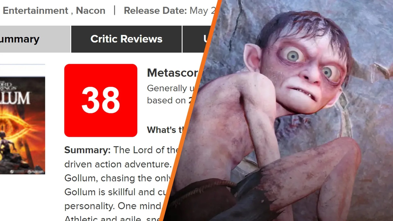 Creadores de ‘TLOTR: Gollum’ piden perdón por su juego