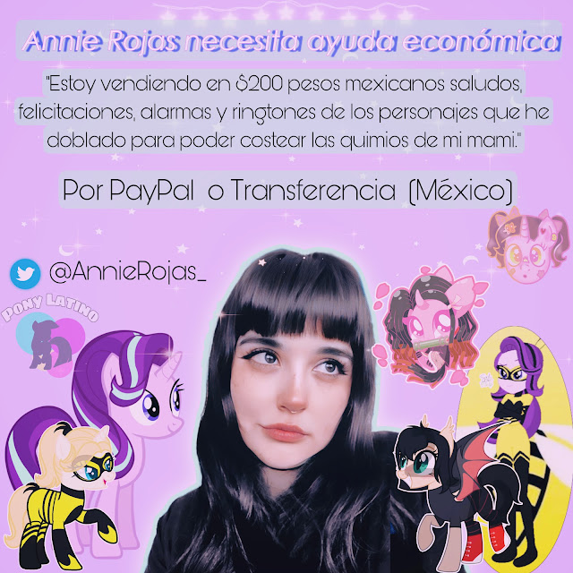 ¡Ñoños Unidos! Diversos fandoms se unen para apoyar a Annie Rojas 7