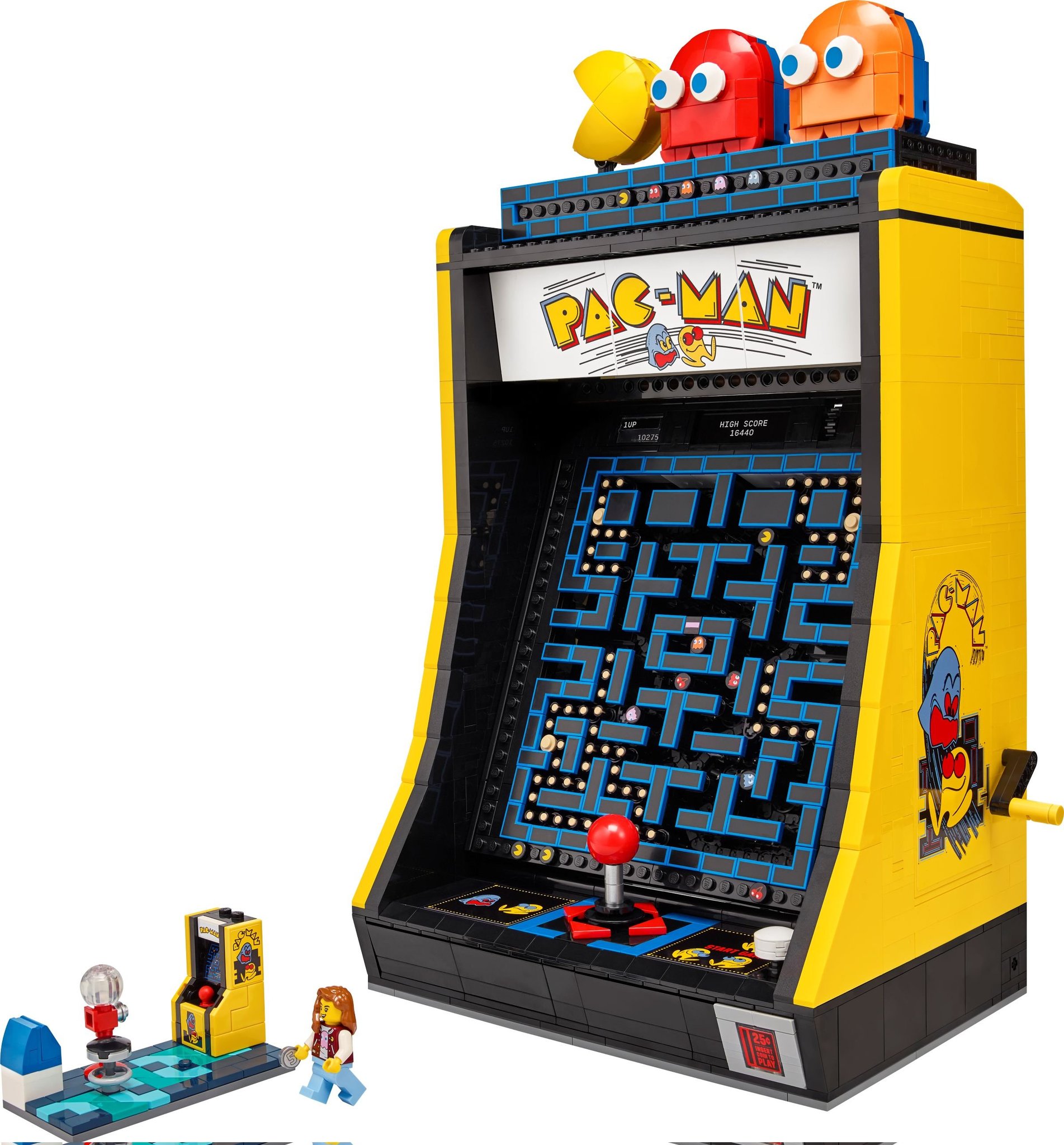Pac-Man pasa de los pixeles a bloques de LEGO 1