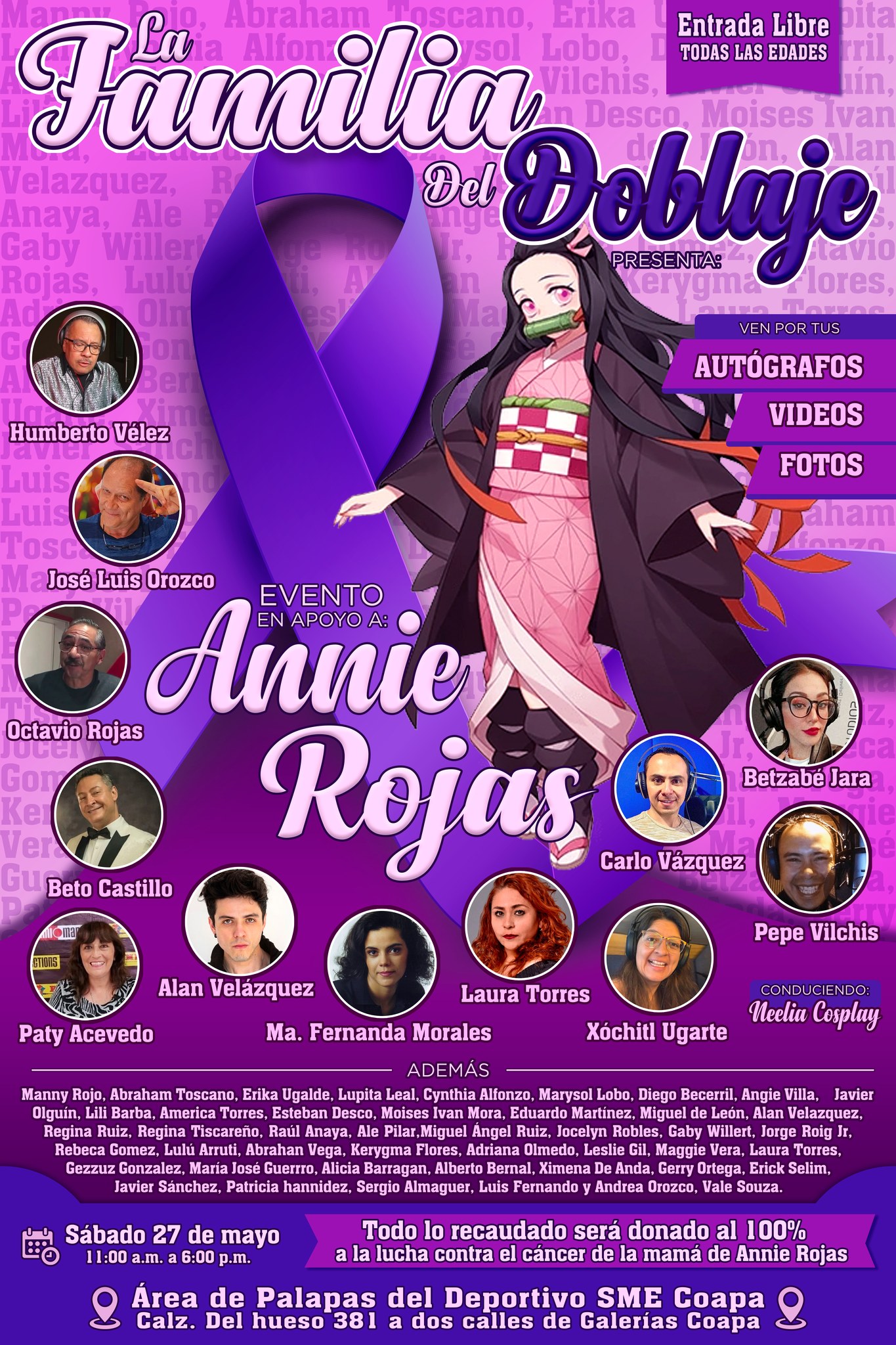 ¡Ñoños Unidos! Diversos fandoms se unen para apoyar a Annie Rojas 22