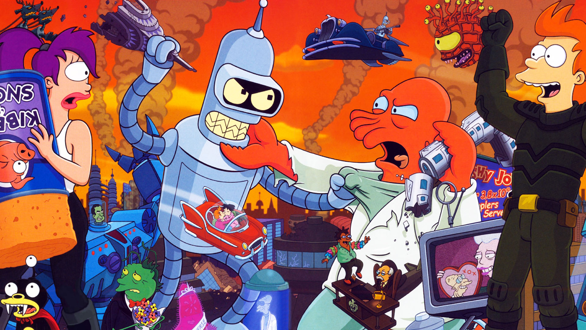 ¡Toma todo mi dinero, Futurama y Fortnite anuncian crossover!