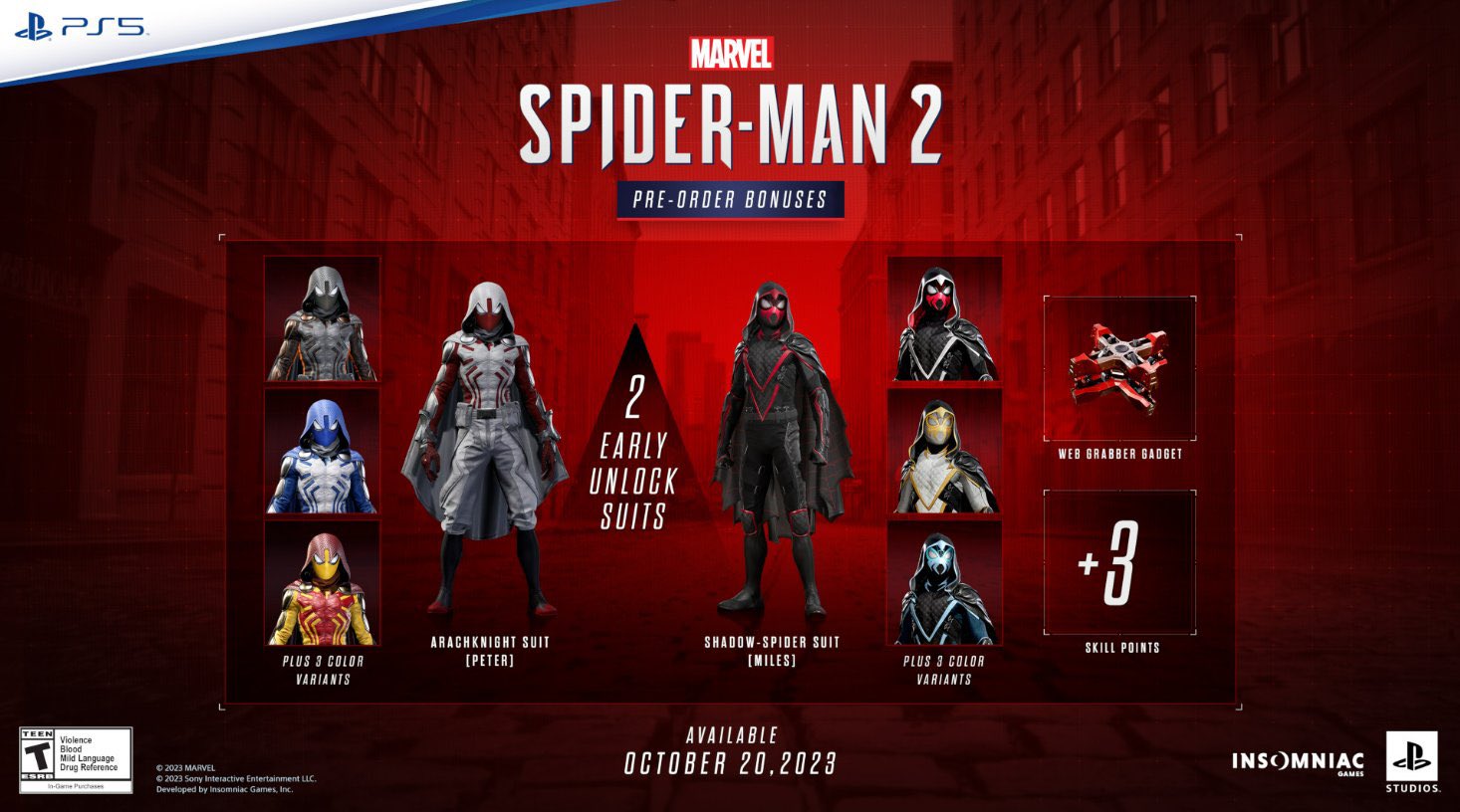Te ayudamos a elegir qué versión pre-ordenar de Marvel’s Spider-Man 2 4