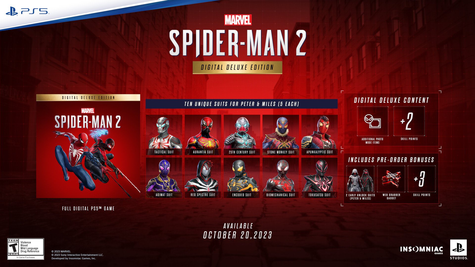 Te ayudamos a elegir qué versión pre-ordenar de Marvel’s Spider-Man 2 3