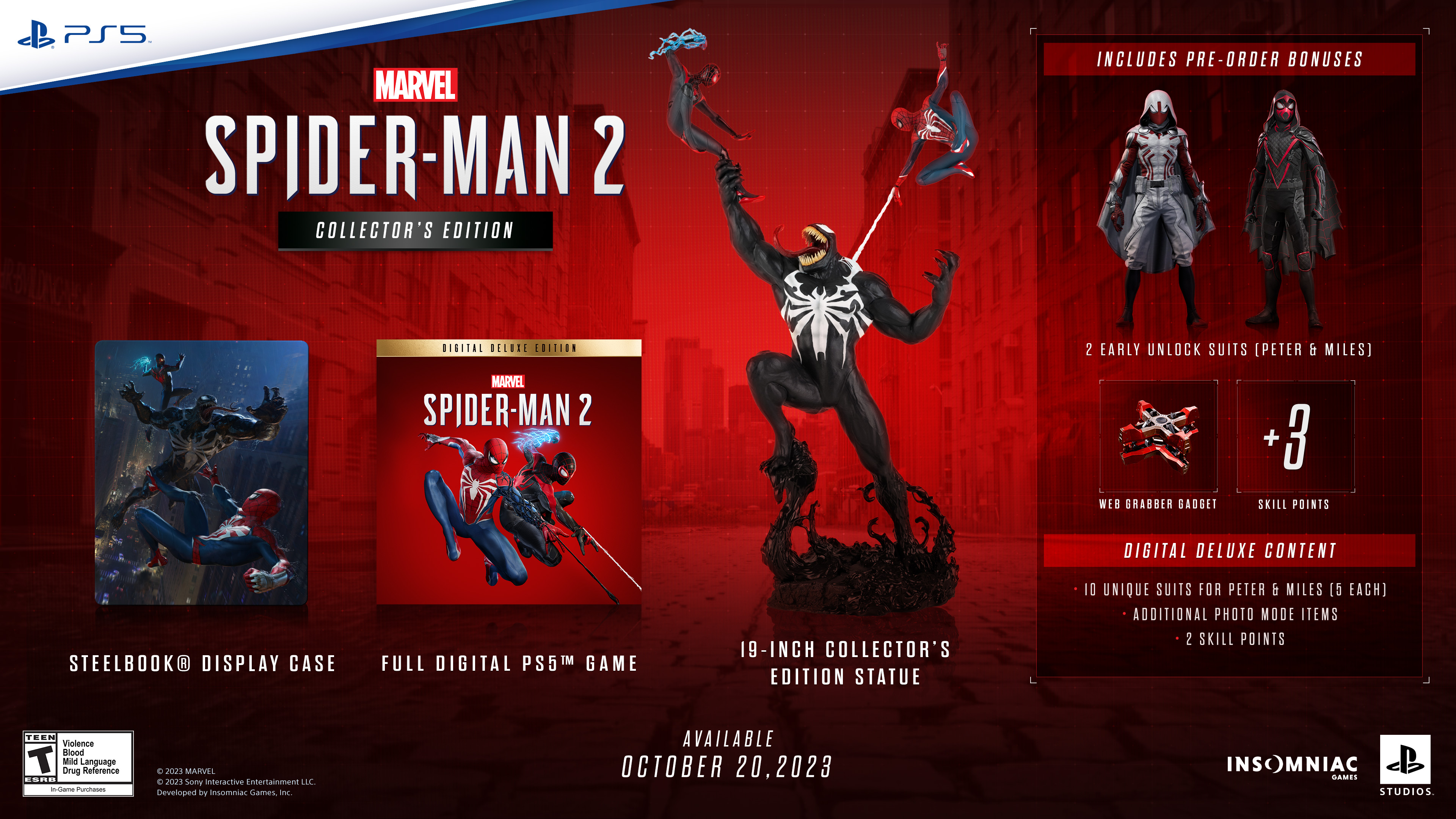 Te ayudamos a elegir qué versión pre-ordenar de Marvel’s Spider-Man 2 2