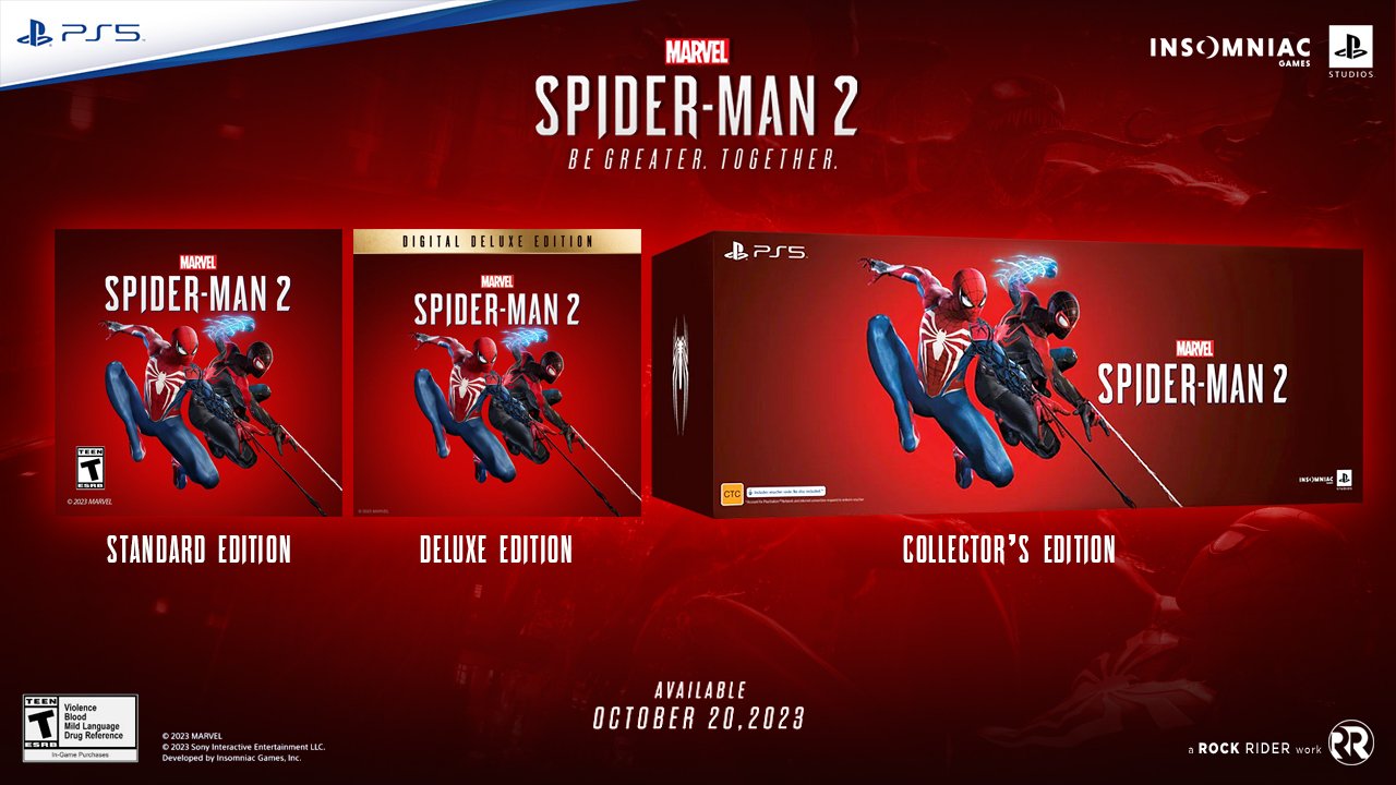 Te ayudamos a elegir qué versión pre-ordenar de Marvel’s Spider-Man 2 1