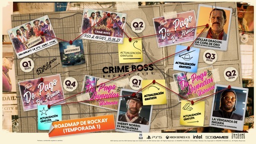 Crime Boss: Rockay City anuncia su fecha de estreno en PlayStation 5 y Xbox Series X|S 10