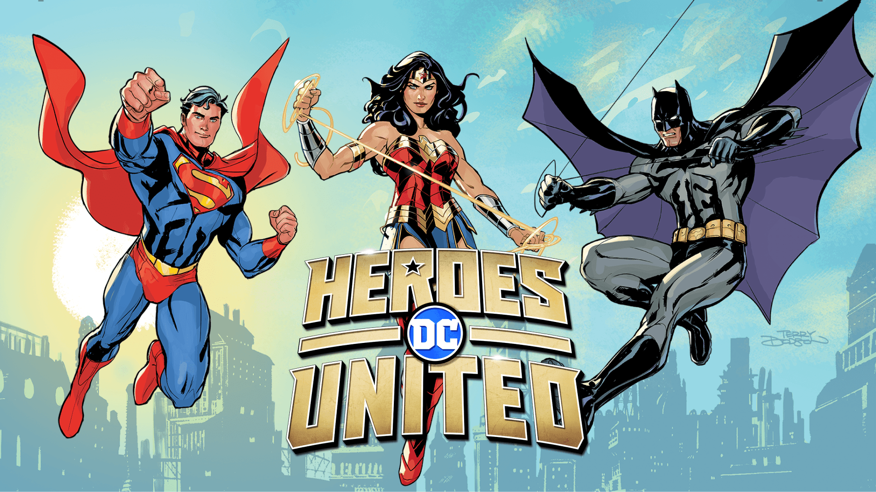 Batman, Superman, Wonder Woman, DC Heroes United