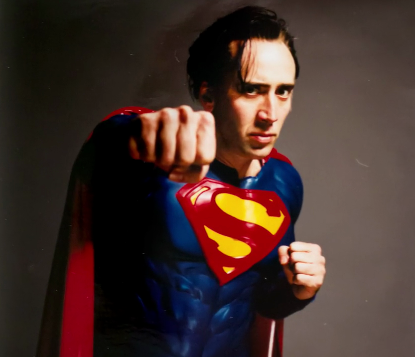 Nicolas Cage, The Flash, Superman Lives