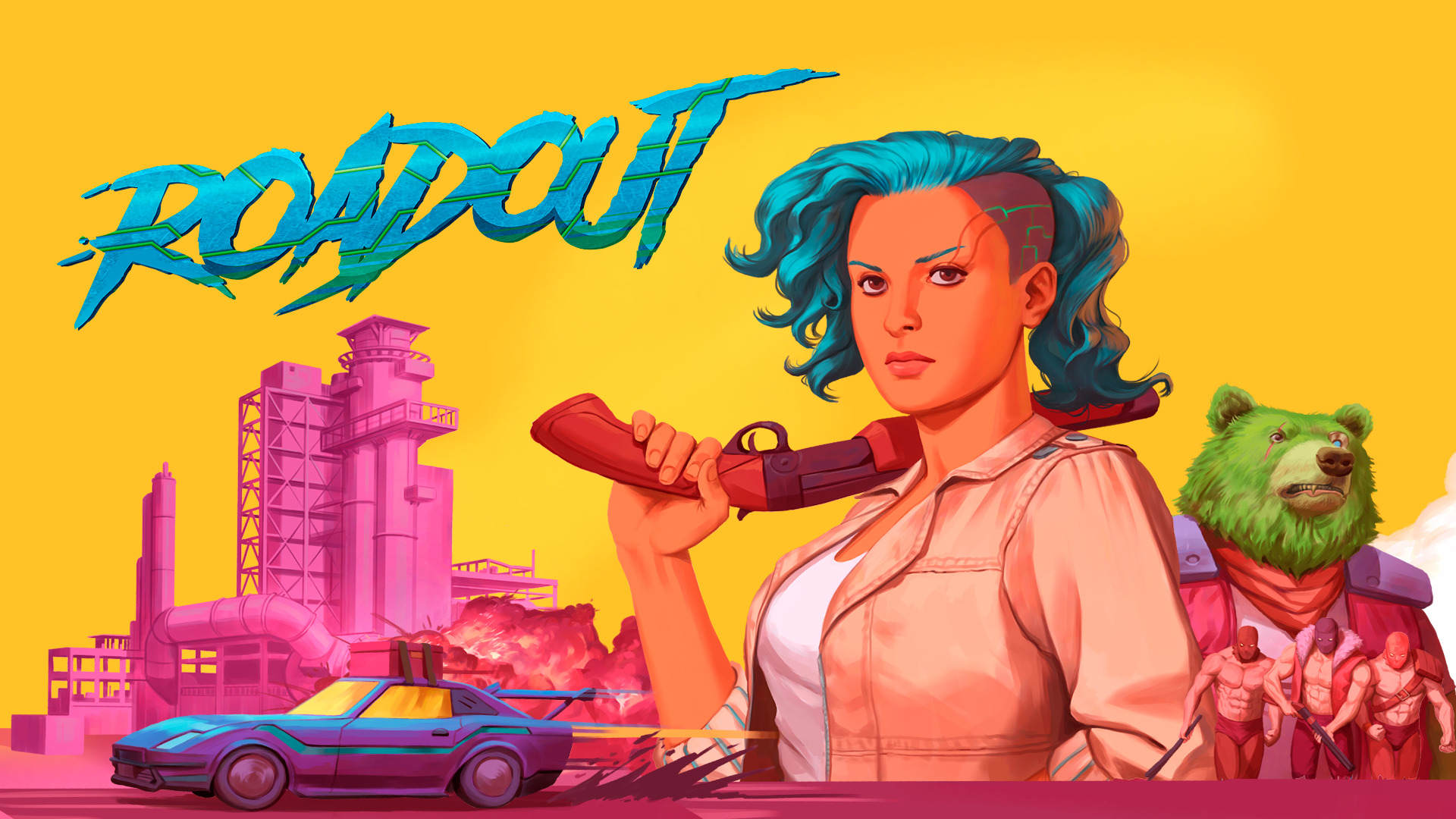 Conoce RoadOut, un juego retro postapocalíptico 