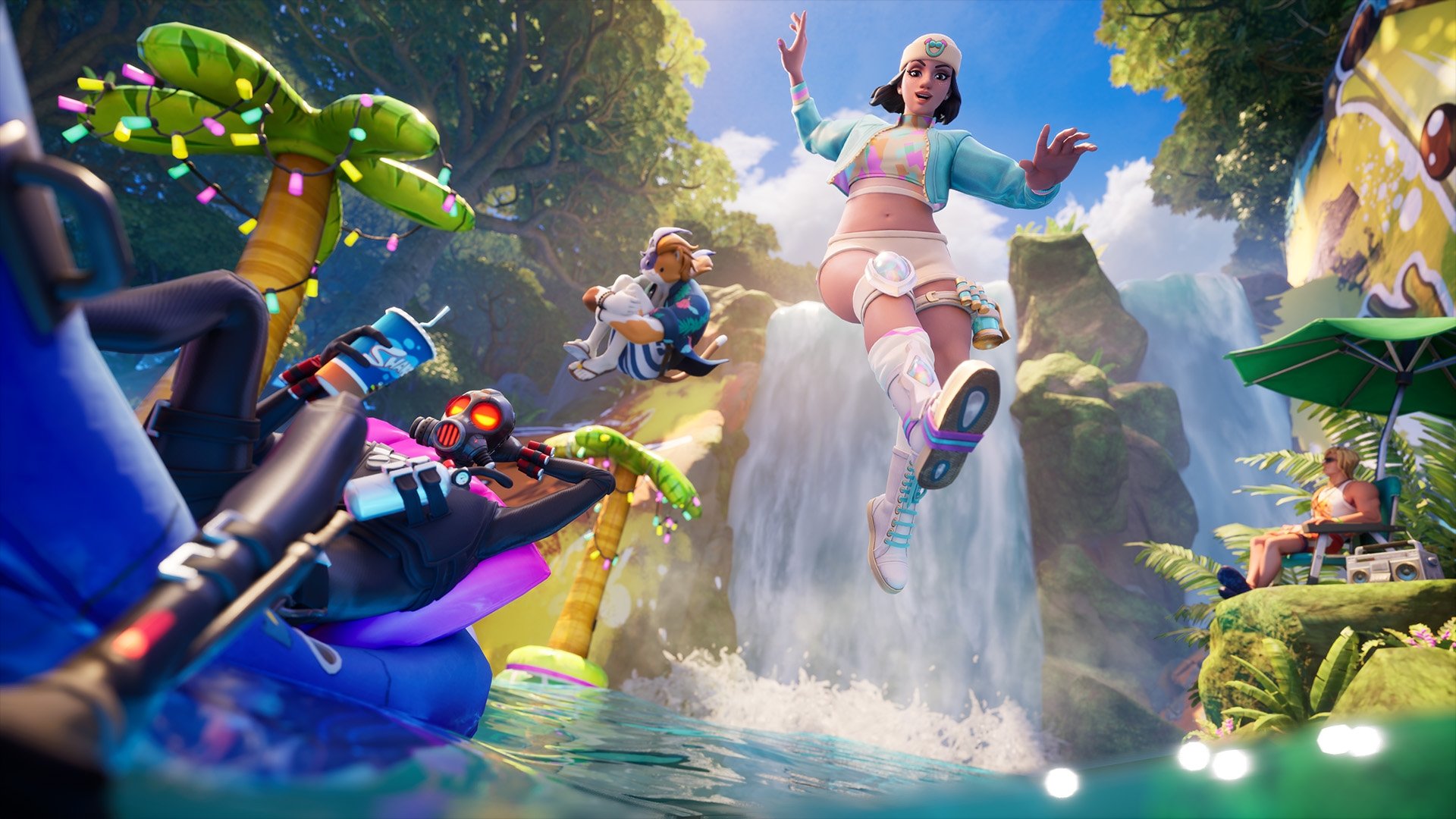 El verano llego a Fortnite, la Escapada Veraniega comienza hoy