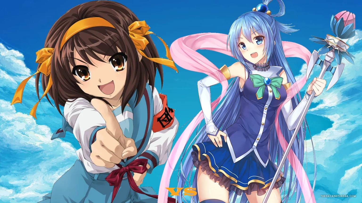 Konosuba y Suzumiya Haruhi