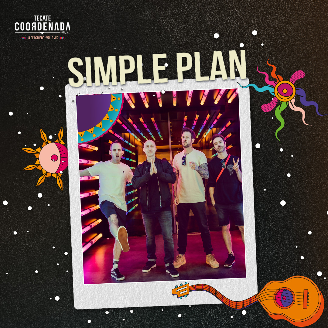 Simple Plan - Tecate Coordenada 2023