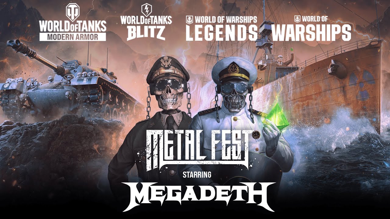 Megadeth estará presente en el Wargaming Metal Fest el 28 de agosto 10