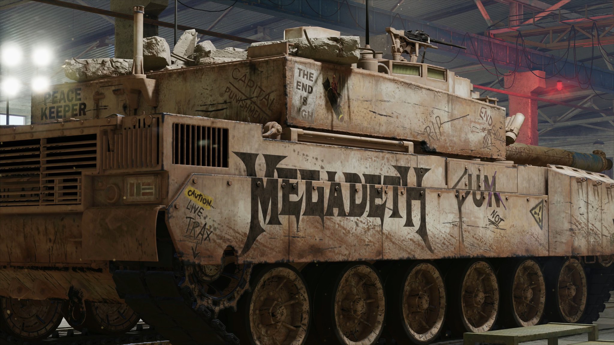 Megadeth estará presente en el Wargaming Metal Fest el 28 de agosto 2