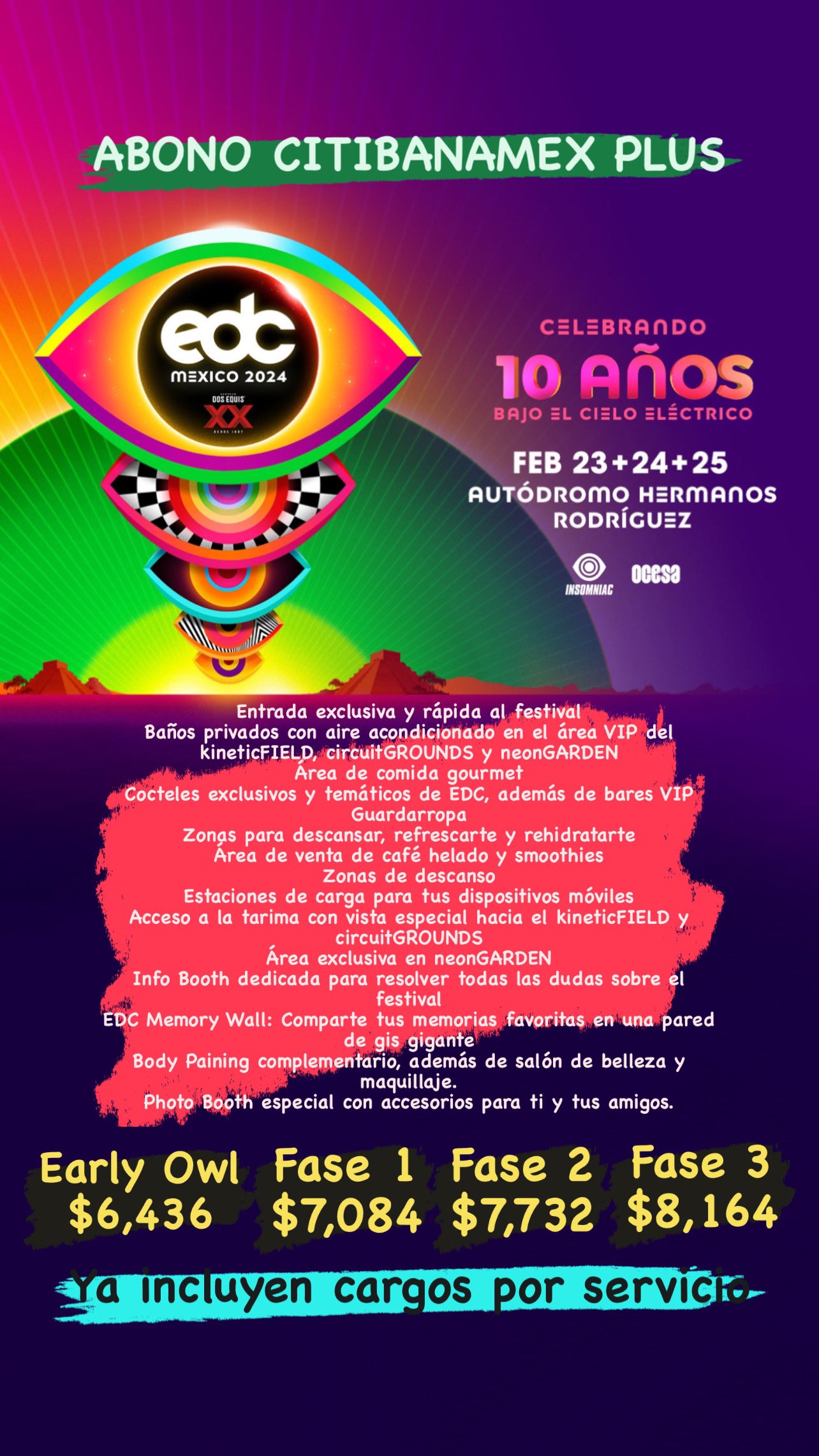 EDC México 2024: Insomniac y Ocesa presentan detalles del evento 13