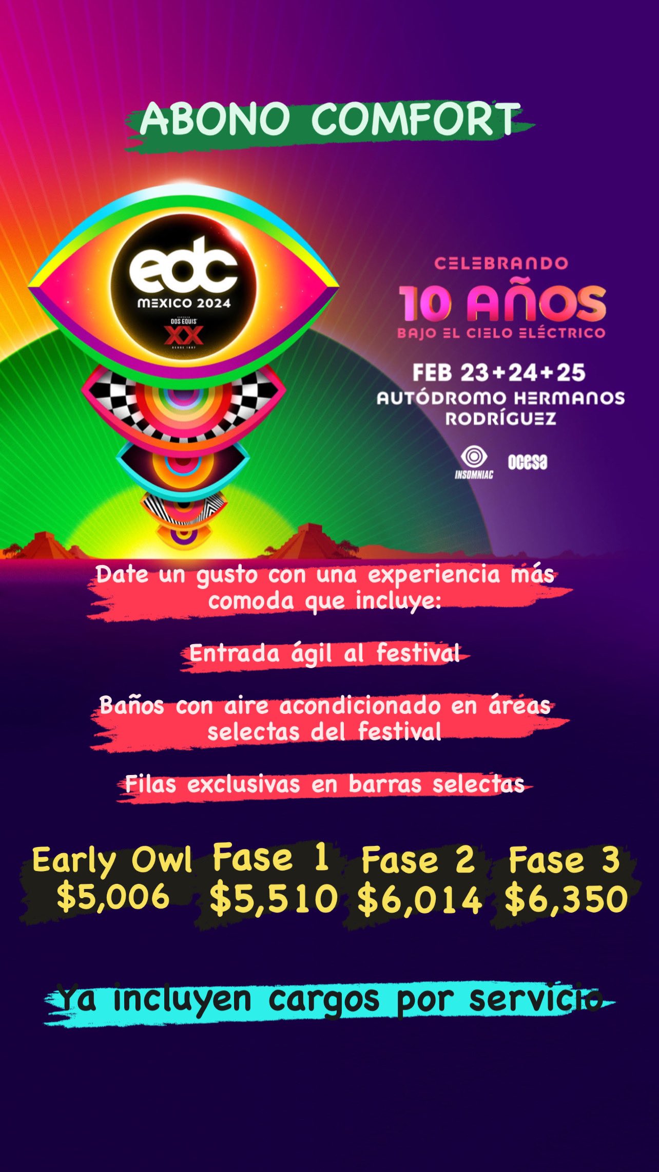 EDC México 2024: Insomniac y Ocesa presentan detalles del evento 14