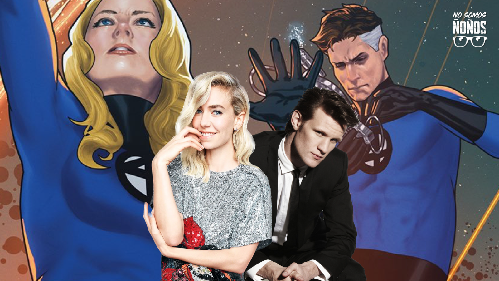 Rumor: ¡Los 4 Fantásticos encuentran a su Reed Richards y Sue Storm, Matt Smith y Vanessa Kirby!  