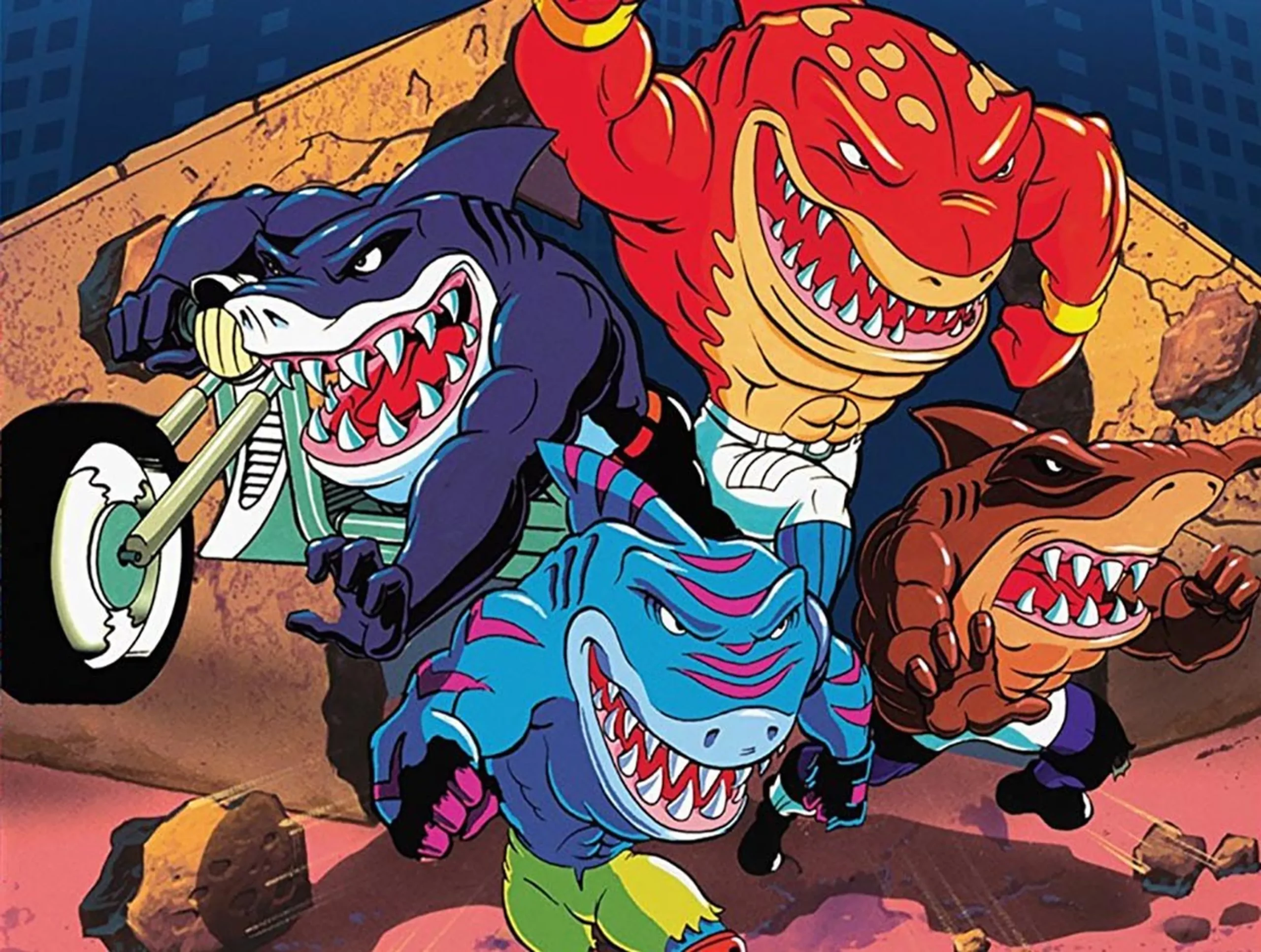 Street Sharks anuncia su regreso