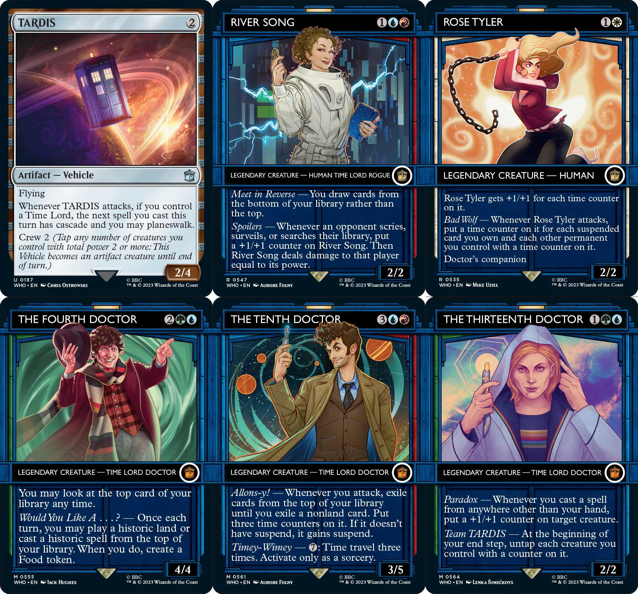Doctor Who, Magic the Gathering