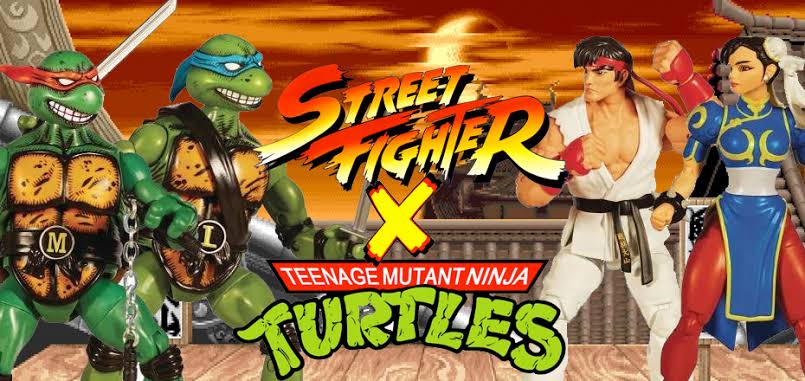 TMNT, Street Fighter, Las Tortugas ninja,