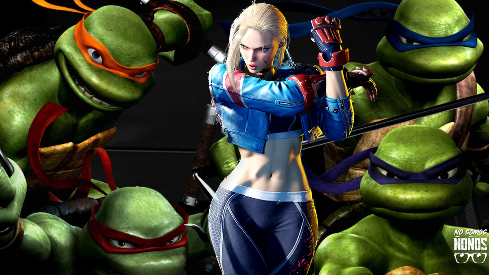 TMNT, Street Fighter, Las Tortugas ninja,