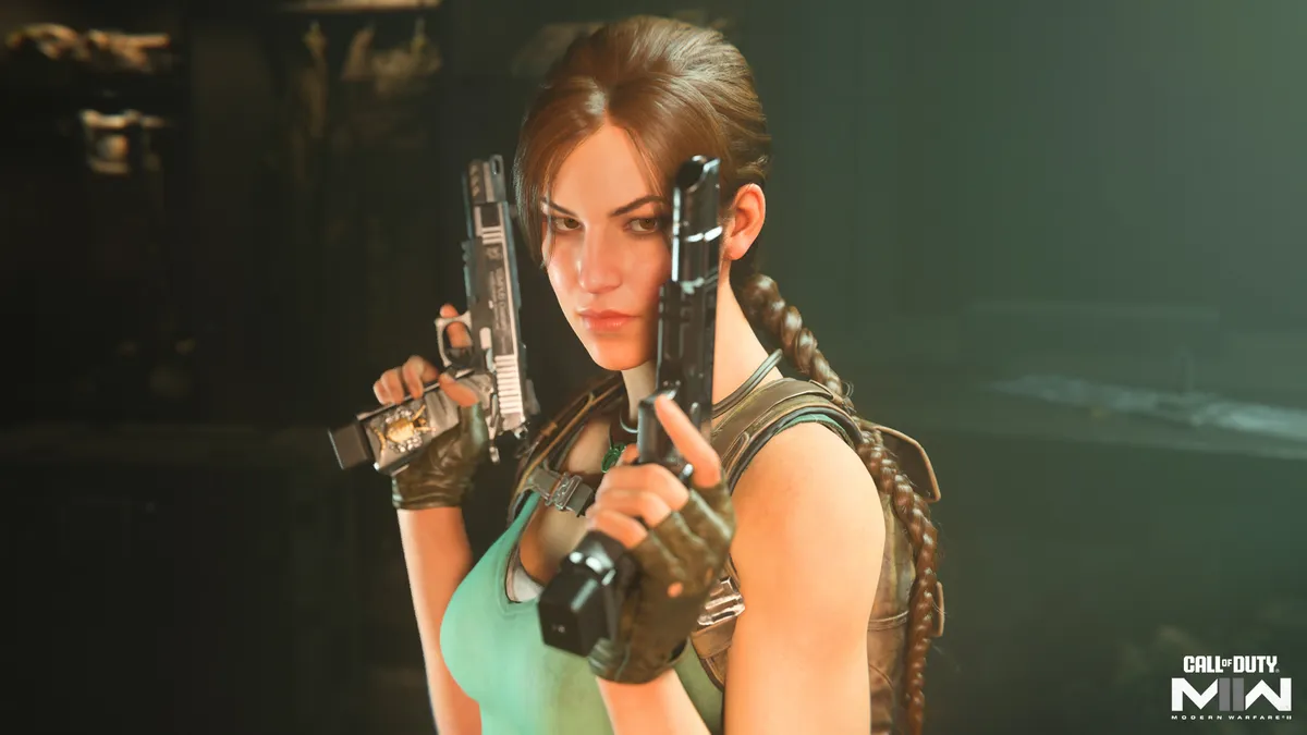 Lara Croft llegará a Call of Duty con su estilo clásico 22