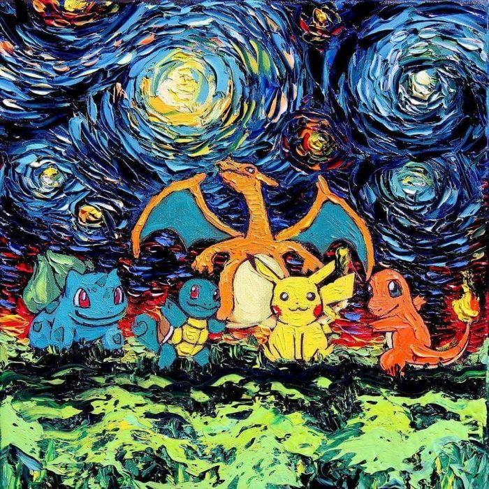 Van Gogh, Pokémon