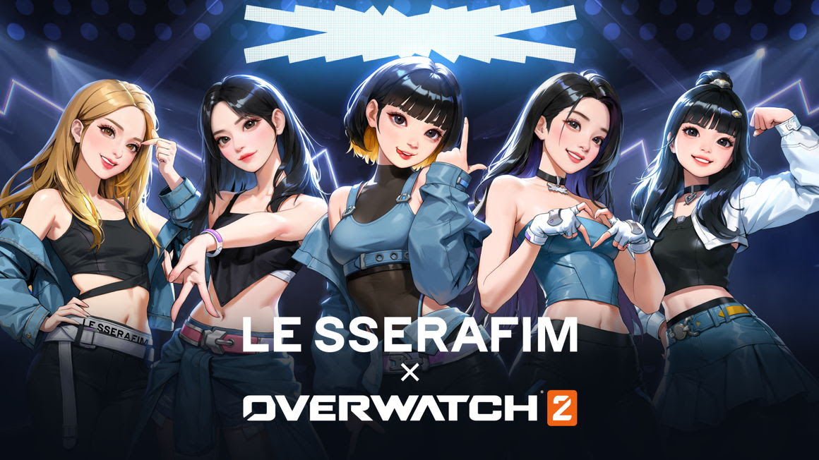 LE SSERAFIM x Overwatch 2 la colaboración musical que no te puedes perder