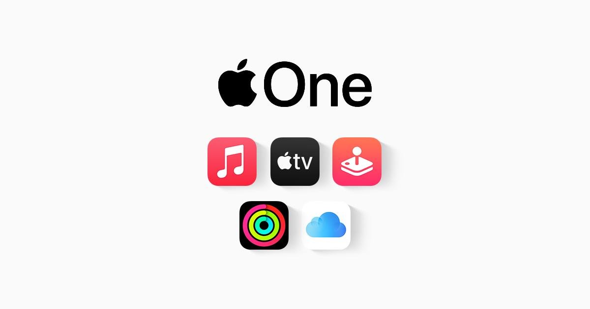 Apple One: Apple TV+, Apple TV Arcade, Apple News, Apple Music, iCloud