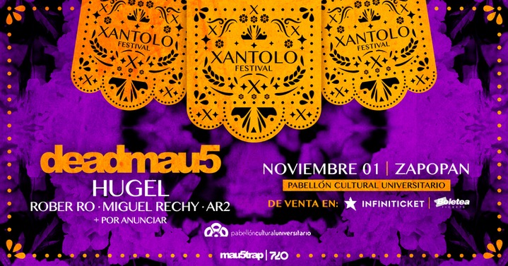 Xantolo: Deadmau5 y MIRAY presentes en este Festival de Día de Muertos