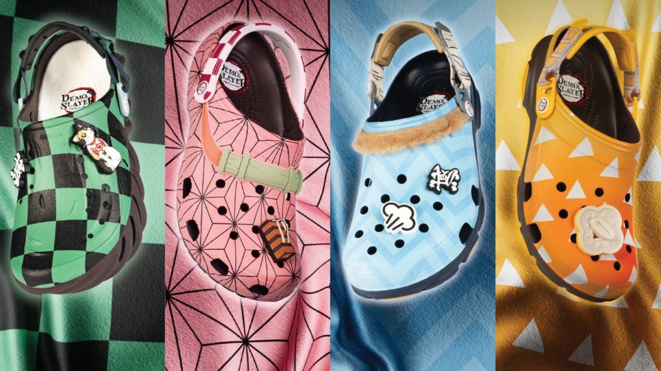 Demon Slayer anuncia colección de Crocs