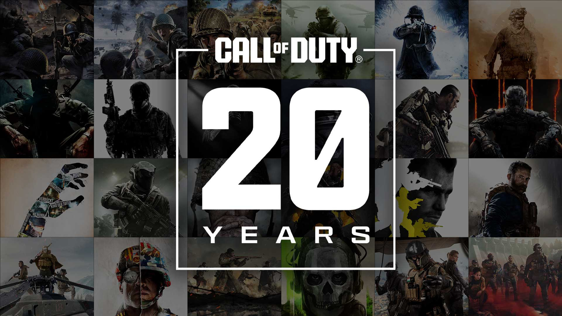 ¡Call of Duty celebra su 20° Aniversario con un épico video!