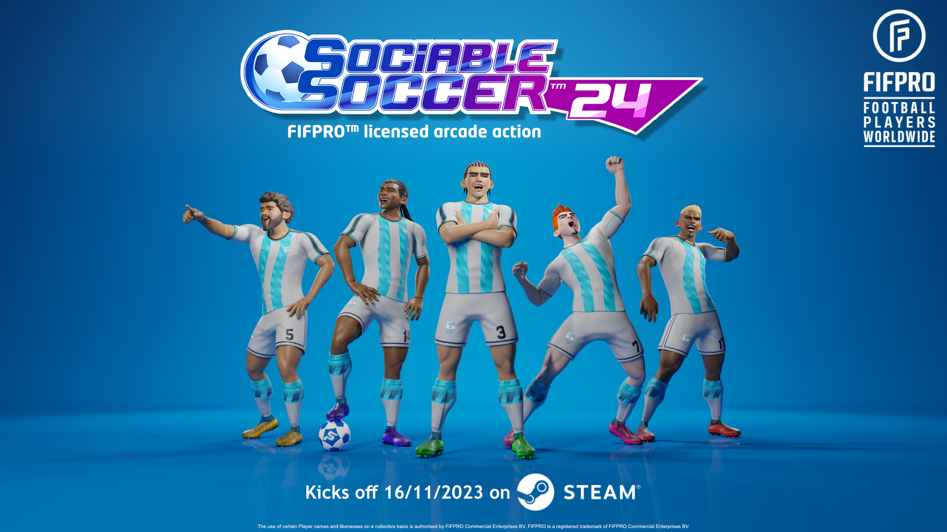 ¡Sociable Soccer 24 estrenará en PC y consolas muy pronto!