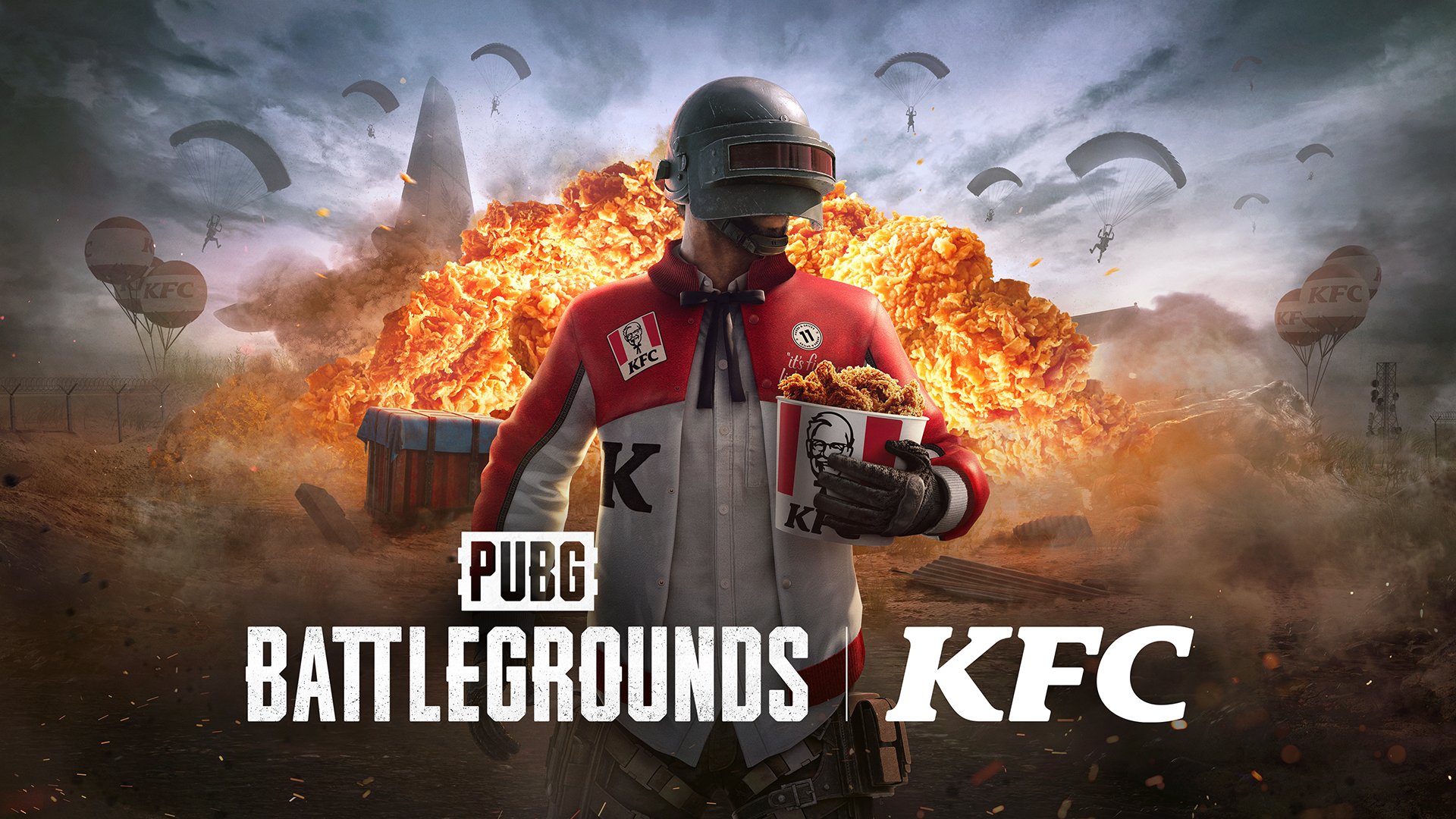 PUBG: BATTLEGROUNDS y KFC anuncian colaboración llena de pollo frito