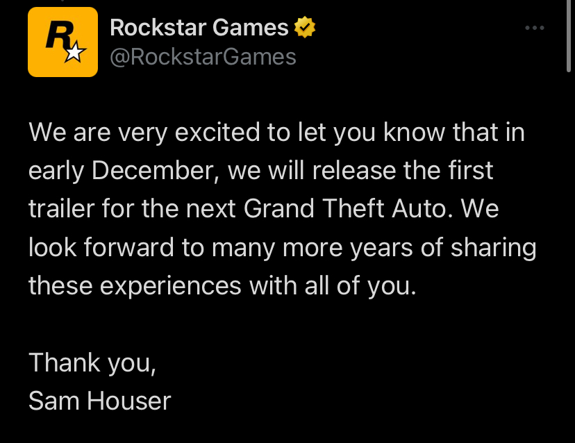 ¡El primer avance de Grand Theft Auto VI ha sido confirmado! 2