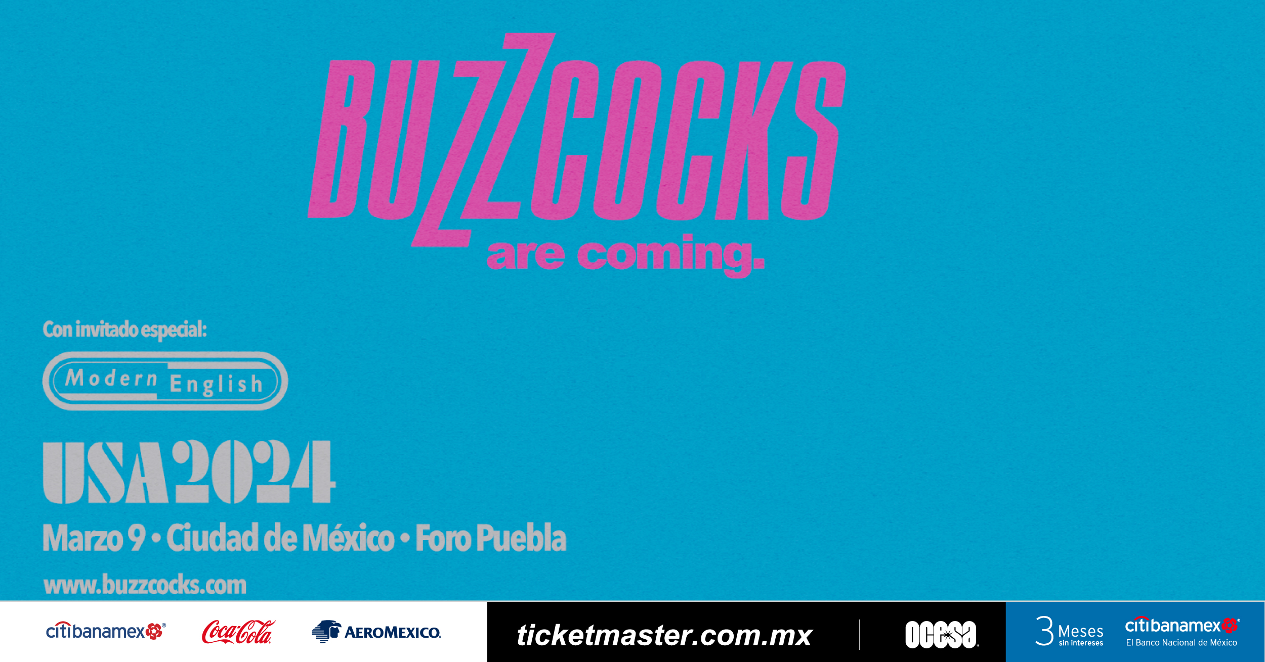 Buzzcocks regresará a México en 2024 5