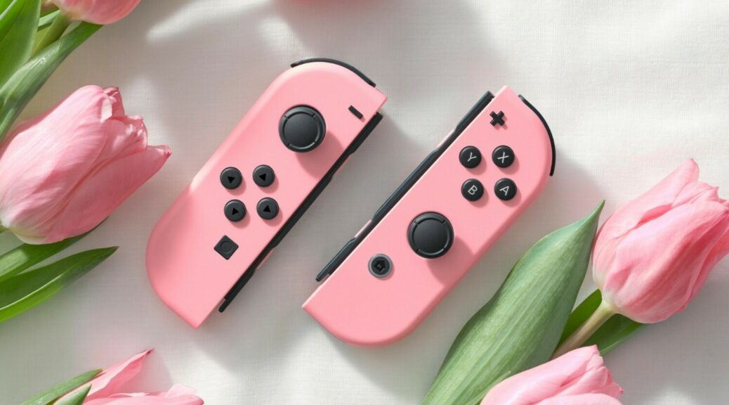 Joy-Cons Rosa Pastel