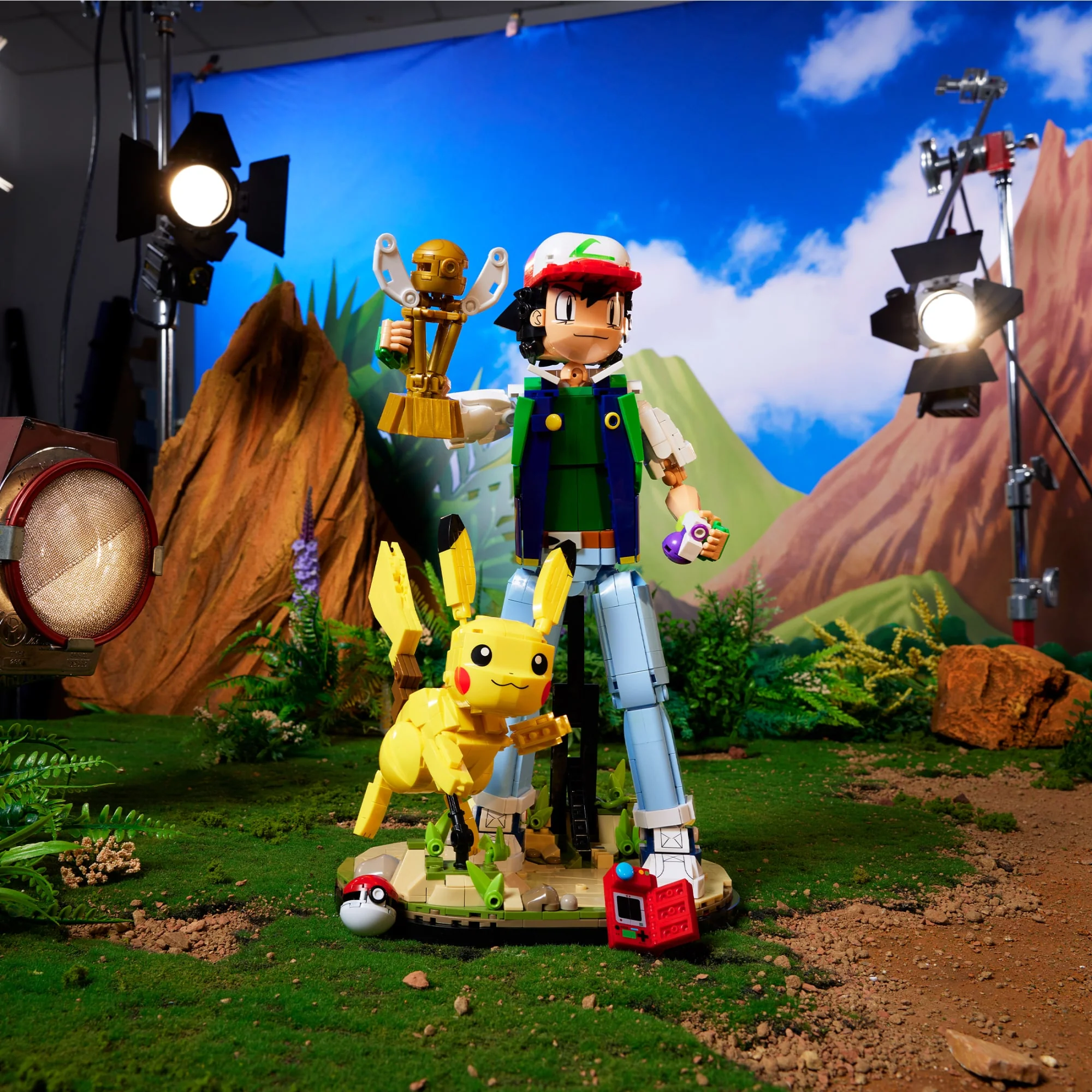 MEGA Showcase Pokémon Ash & Pikachu: Path to Victory