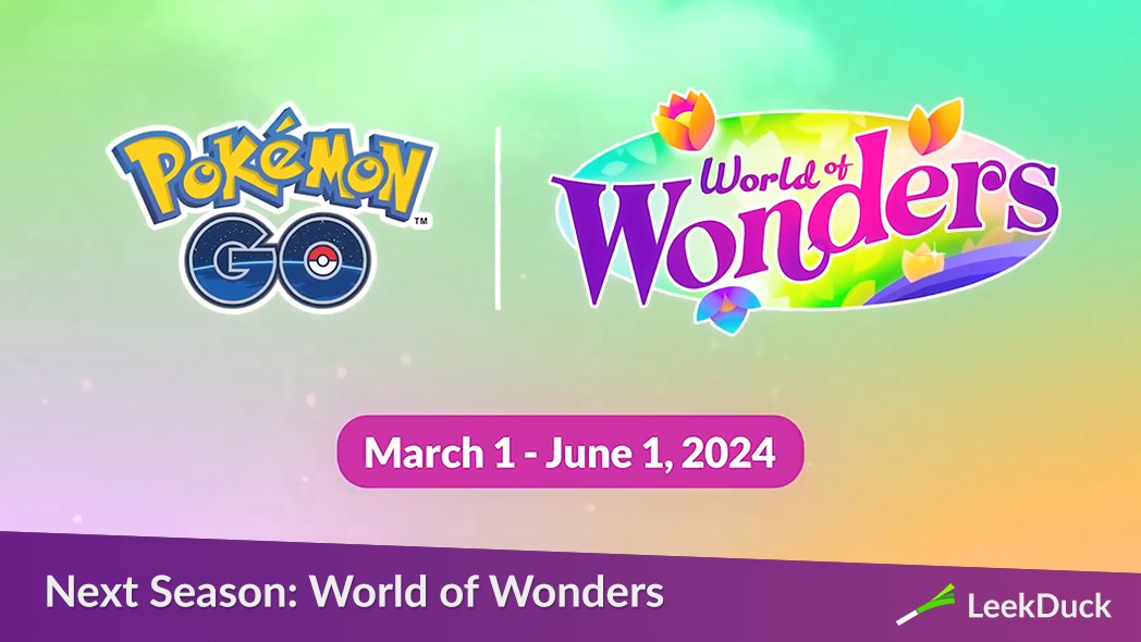 Pokémon Go «World of Wonders» presenta un adelanto, comenzará el 1 de marzo