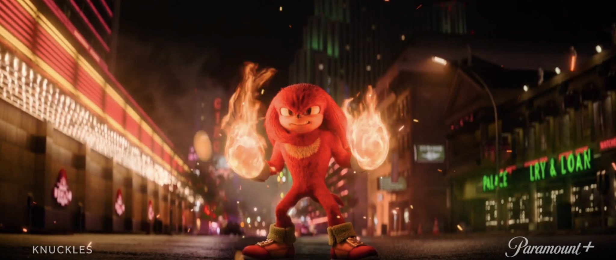 Knuckles, la serie spin-off de Sonic, lanza su primer avance