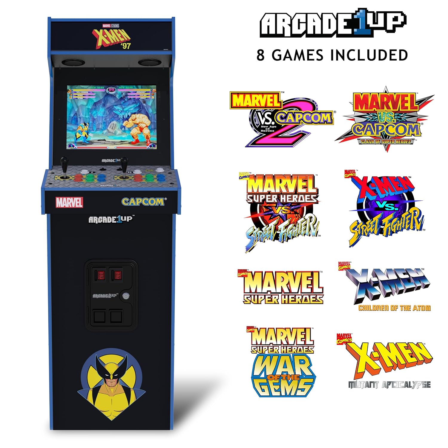 ¡Conoce la X-Men '97 Cabinet con 8 juegos disponibles! 6