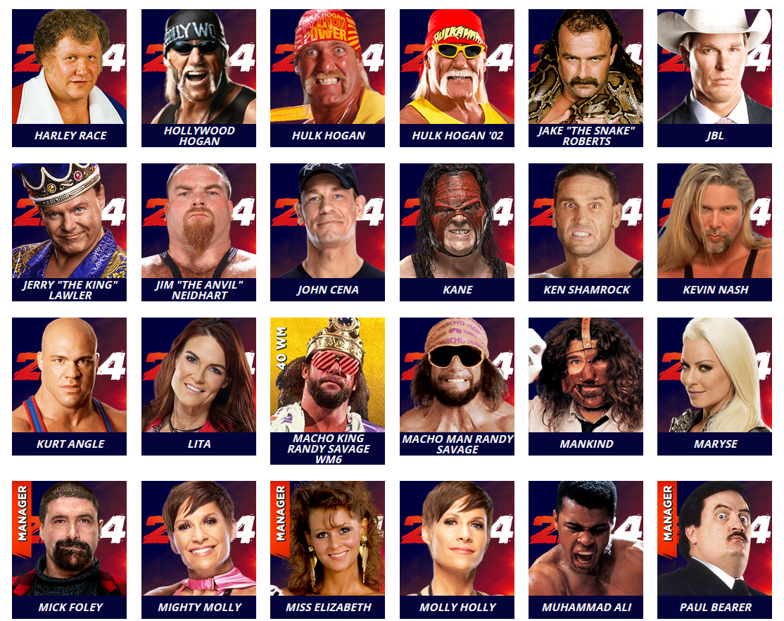 WWE 2K24 presenta el roster oficial del juego sin Vince McMahon y Brock Lesnar 58