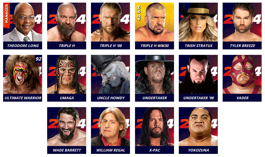 WWE 2K24 presenta el roster oficial del juego sin Vince McMahon y Brock Lesnar 15