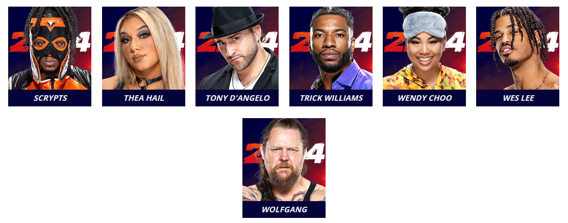 WWE 2K24 presenta el roster oficial del juego sin Vince McMahon y Brock Lesnar 24
