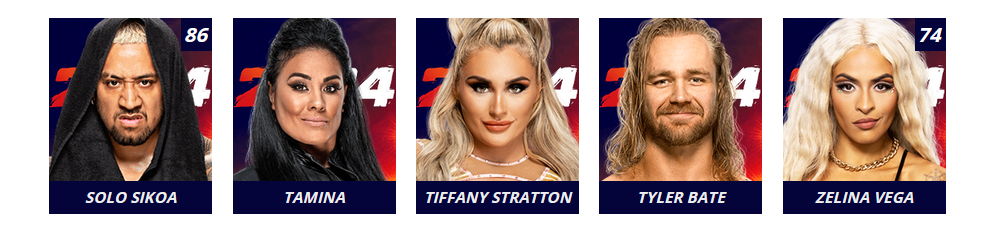 WWE 2K24 presenta el roster oficial del juego sin Vince McMahon y Brock Lesnar 6