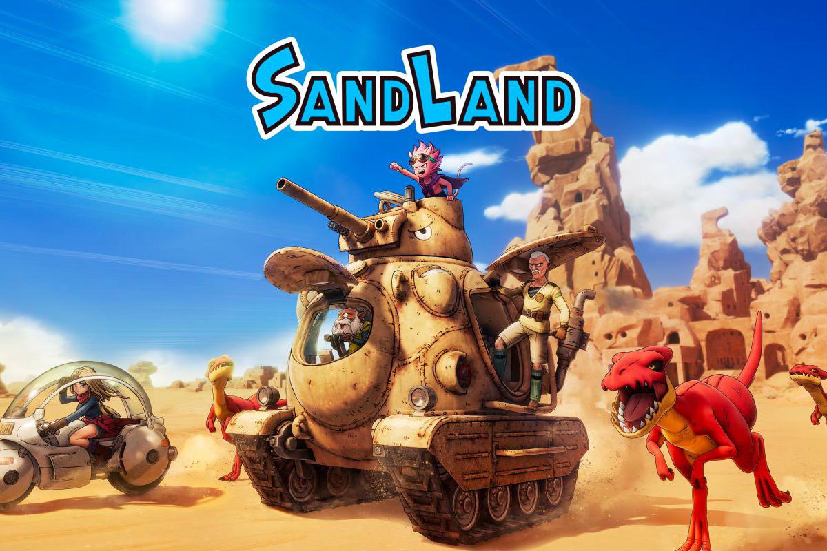 SAND LAND lanza gameplay de su motocicleta personalizada