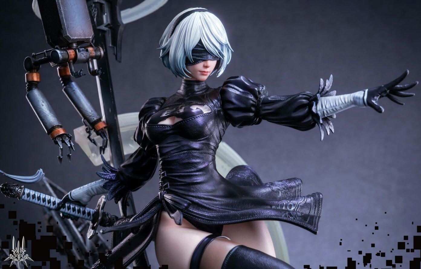 NieR: Automata lanza una tremenda figura de 2B 