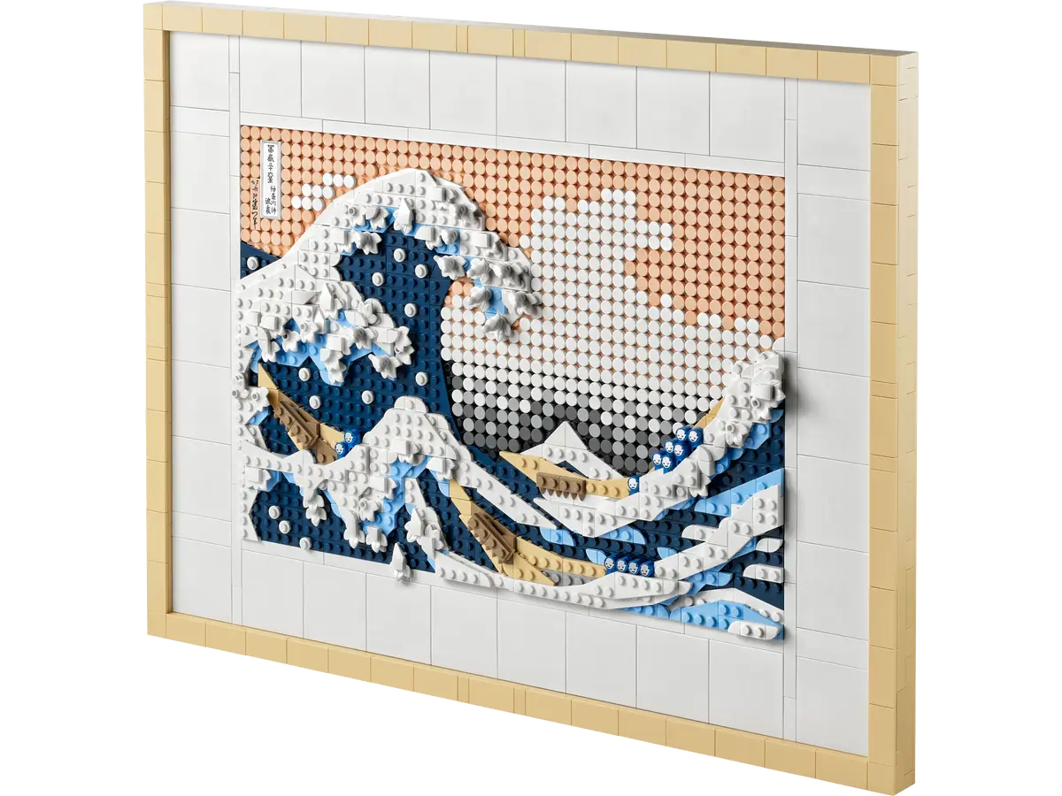 LEGO Art presenta el set Hokusai: La Gran Ola 9