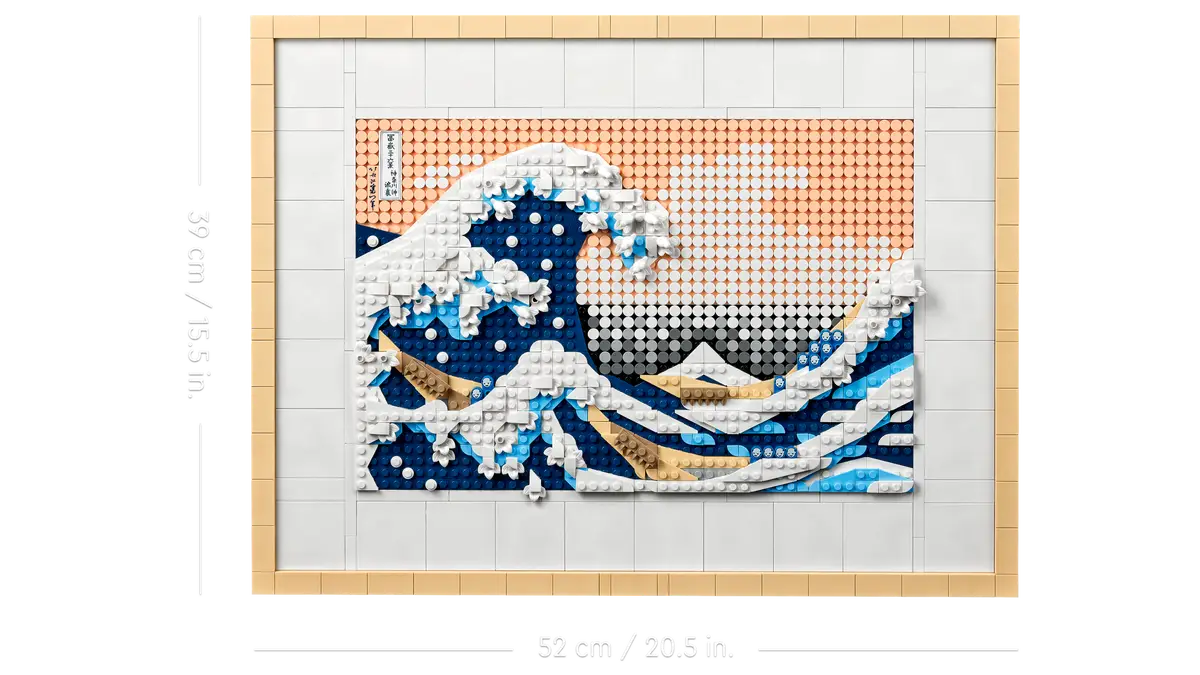 LEGO Art presenta el set Hokusai: La Gran Ola 8