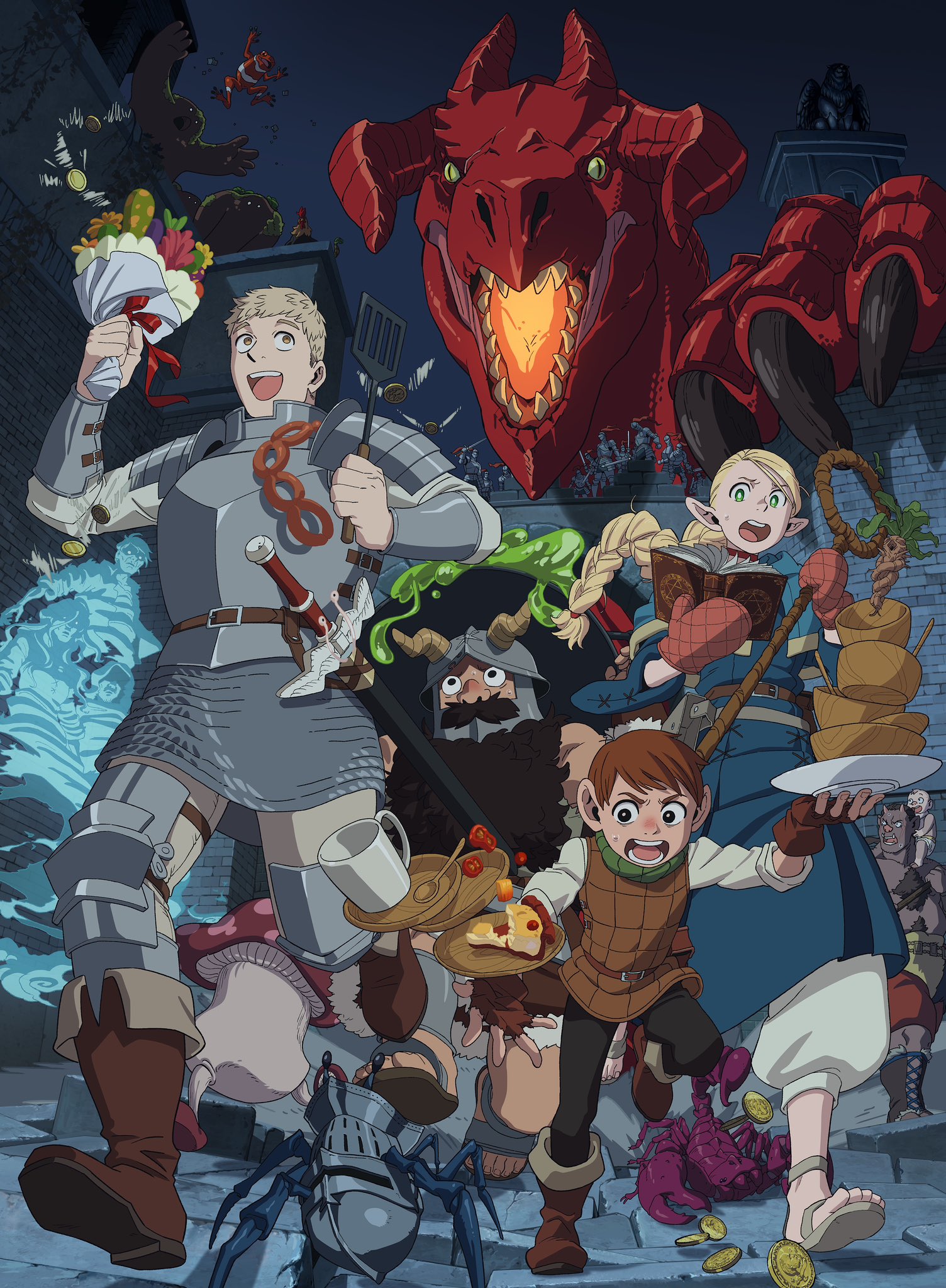 Dungeon Meshi presenta nuevo avance